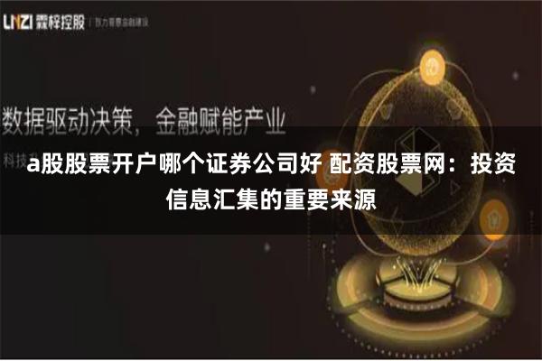 a股股票开户哪个证券公司好 配资股票网：投资信息汇集的重要来源