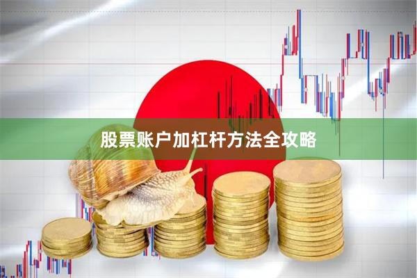 股票账户加杠杆方法全攻略